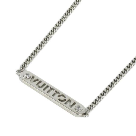 LOUIS VUITTON Silver Necklace